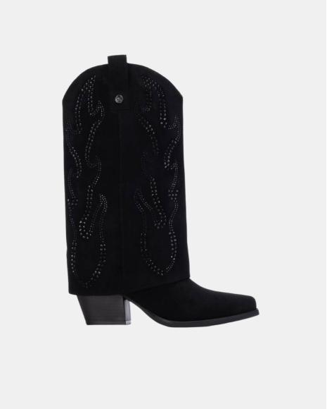 Botas Altas Cowboy Mujer XTI Negro 146097