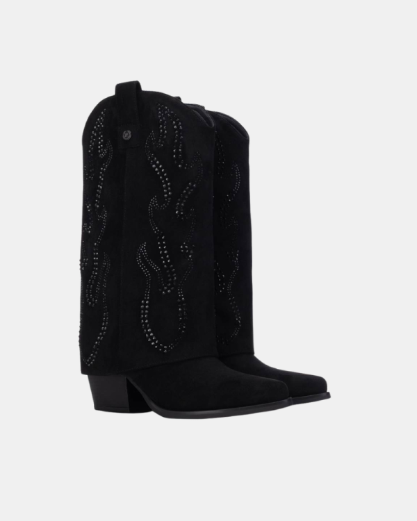 Botas Altas Cowboy Mulher XTI Preto 146097