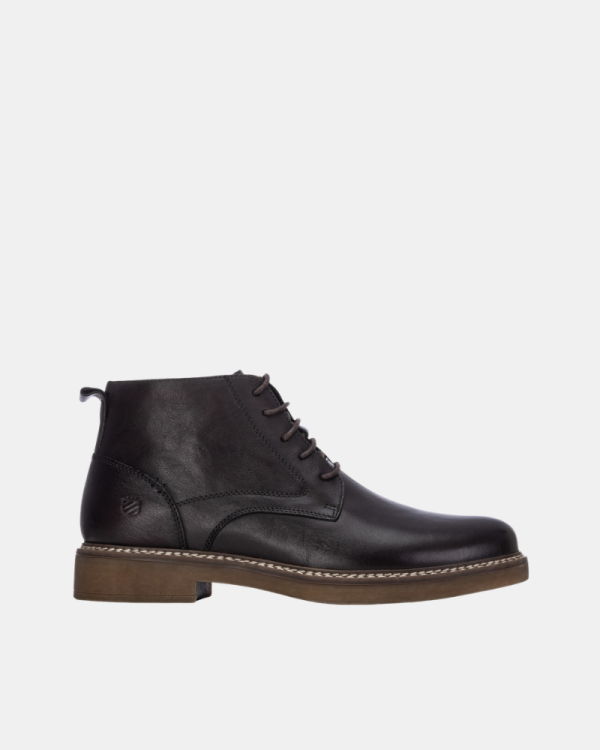 Botins Chelsea Baixos Homem Castanho 164202