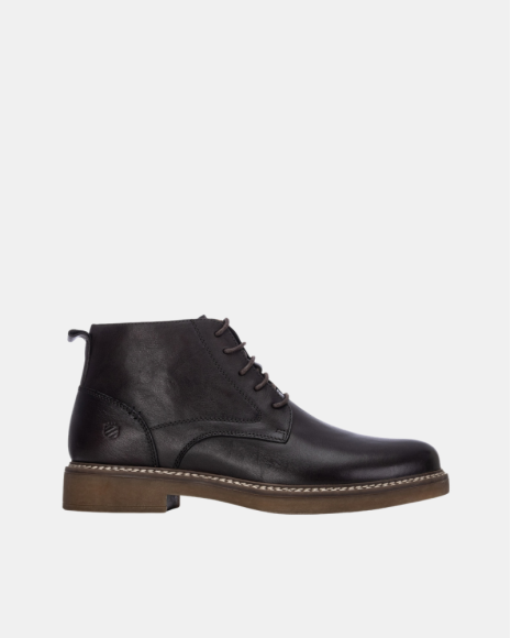 Botins Chelsea Baixos Homem Castanho 164202