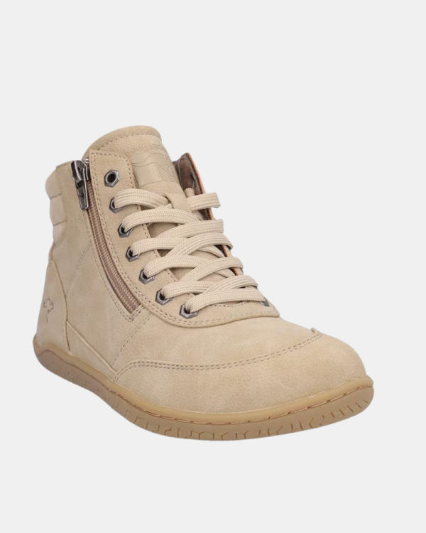 Botins Botas Barefoot Mulher KANGAROOS Bege K844 7