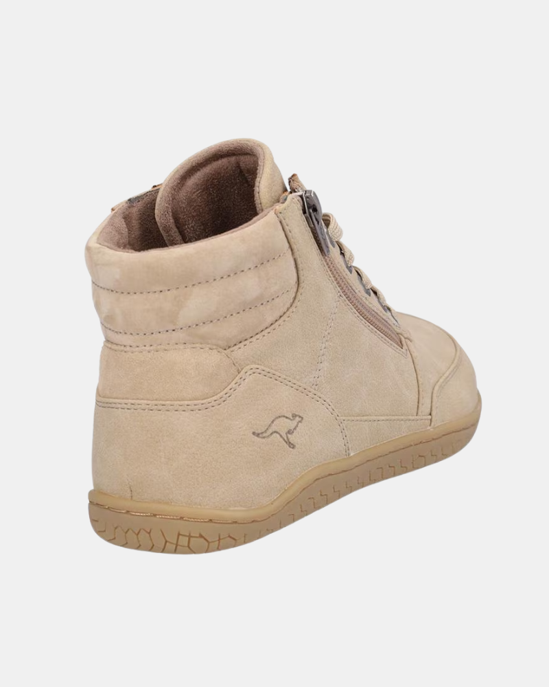 Botins Botas Barefoot Mulher KANGAROOS Bege K844 7