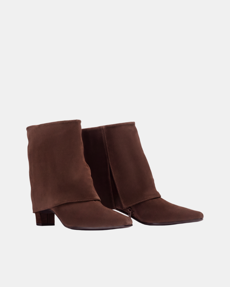 Botines Bajos Mujer Unisa Marrón KOLBI BS