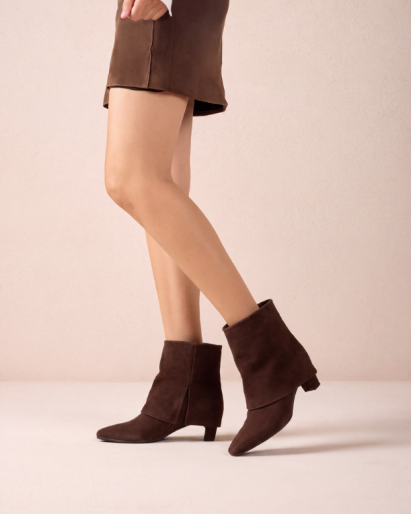 Botines Bajos Mujer Unisa Marrón KOLBI BS