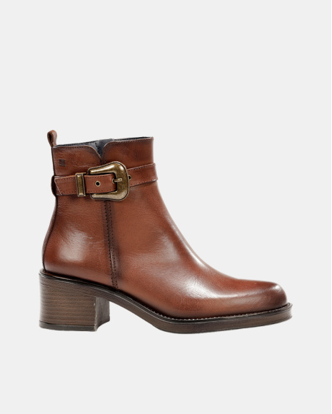 Botins Baixos Mulher DORKING Castanho D9801