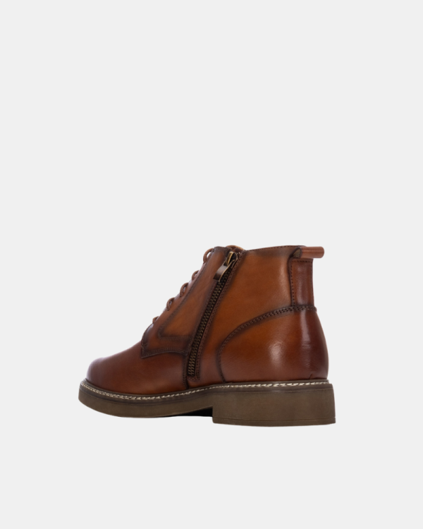 Botins Chelsea Baixos Homem Castanho 164202