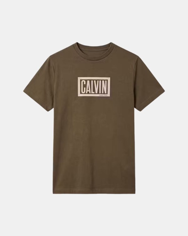 Camisetas Manga corta Hombre CALVIN KLEIN Verde LV04RH818GLI1