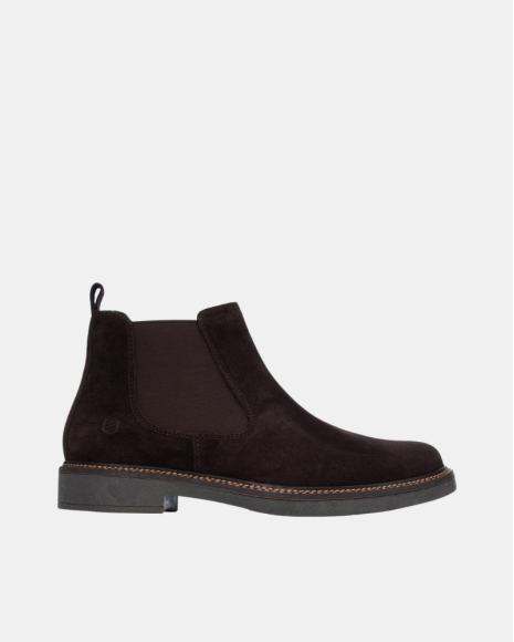 Botins Chelsea Baixos Homem Castanho 164348