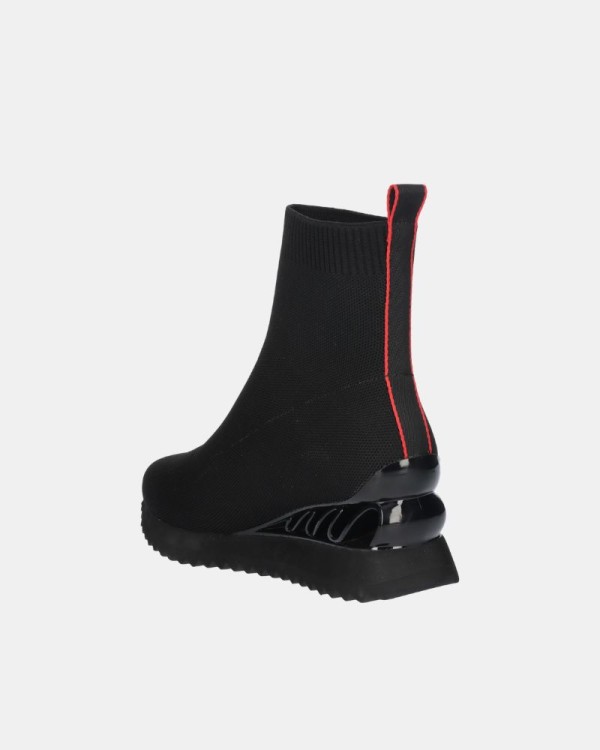 Botins Baixos Mulher EXE Pretos B811 A2032B