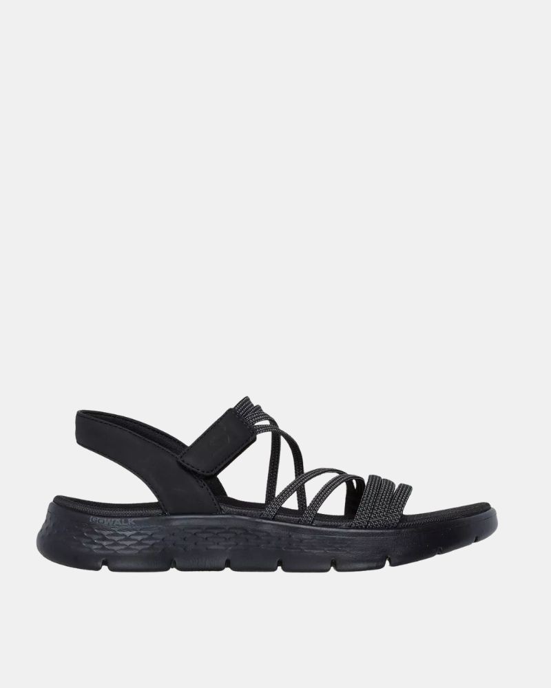 Sandalias Abiertas Mujer SKECHERS Negro 141473 GO WALK FLEX