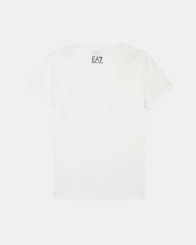 T-shirts de manga curta para mulher EA7 Brancas 7W001445 AF10373
