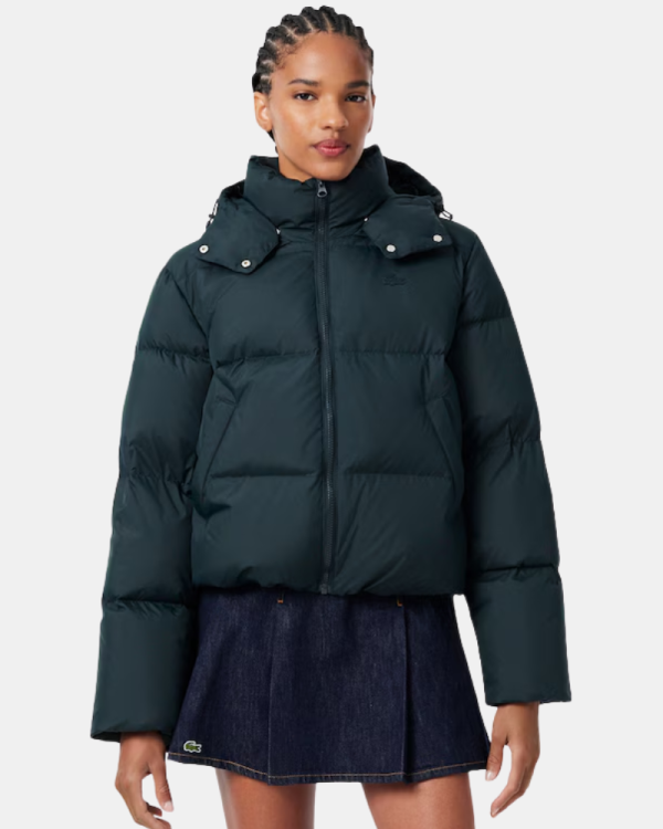 Abrigos de manga comprida Mulher LACOSTE Verde BF8434