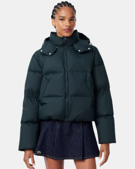 Abrigos de manga comprida Mulher LACOSTE Verde BF8434