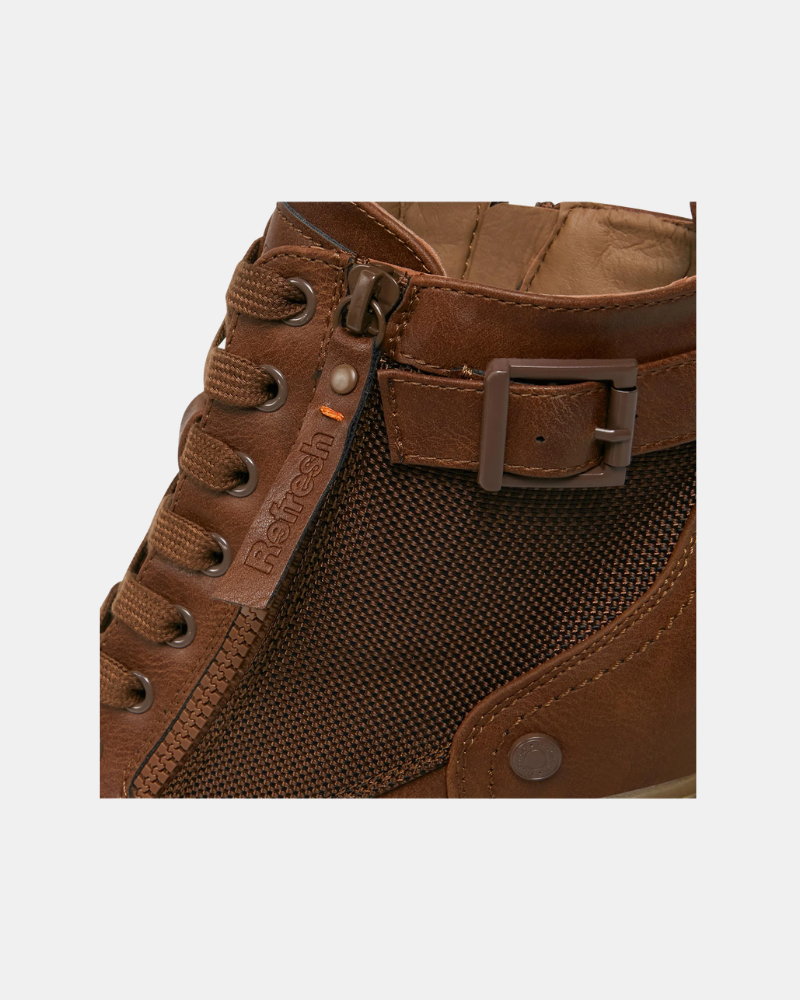 Botines Mujer REFRESH Marrón 171232