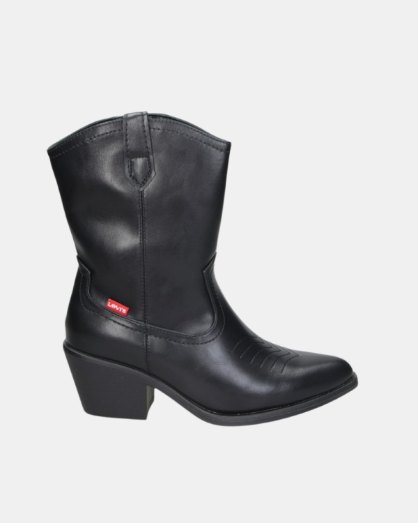 Botines Cowboy Mujer LEVIS Negro VROS0021S DORIS
