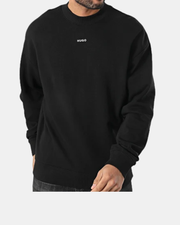Sudaderas Manga larga Hombre HUGO Negro 50525892 DAPOCREW