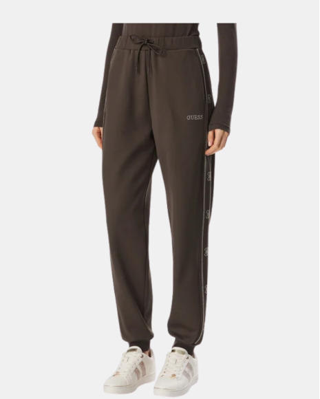 Pantalones Largos Mujer GUESS Marrón V5BB23 KCX22