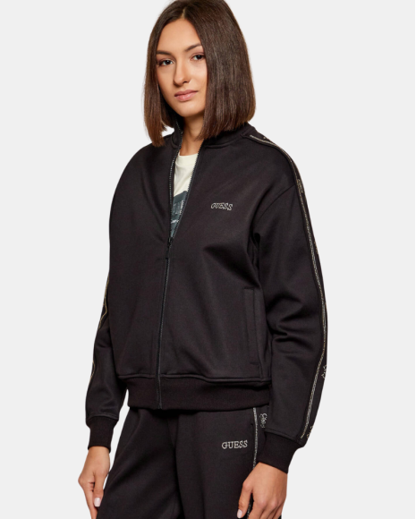 Sudaderas Manga larga Mujer GUESS Negro V5BQ15 KCX22