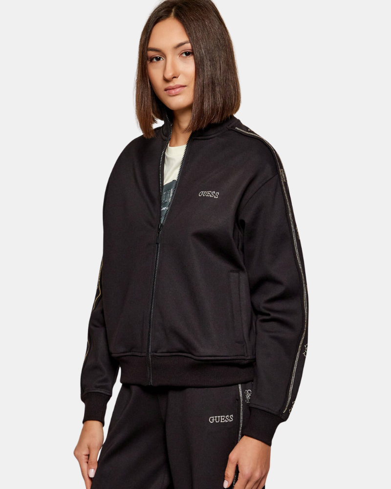 Sweatshirts Manga comprida Mulher GUESS Preto V5BQ15 KCX22