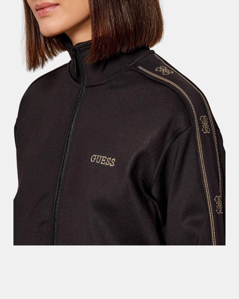 Sweatshirts Manga comprida Mulher GUESS Preto V5BQ15 KCX22