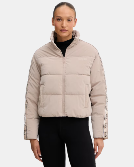 Casacos de manga comprida Mulher GUESS Taupe V5BL11 WGYC2