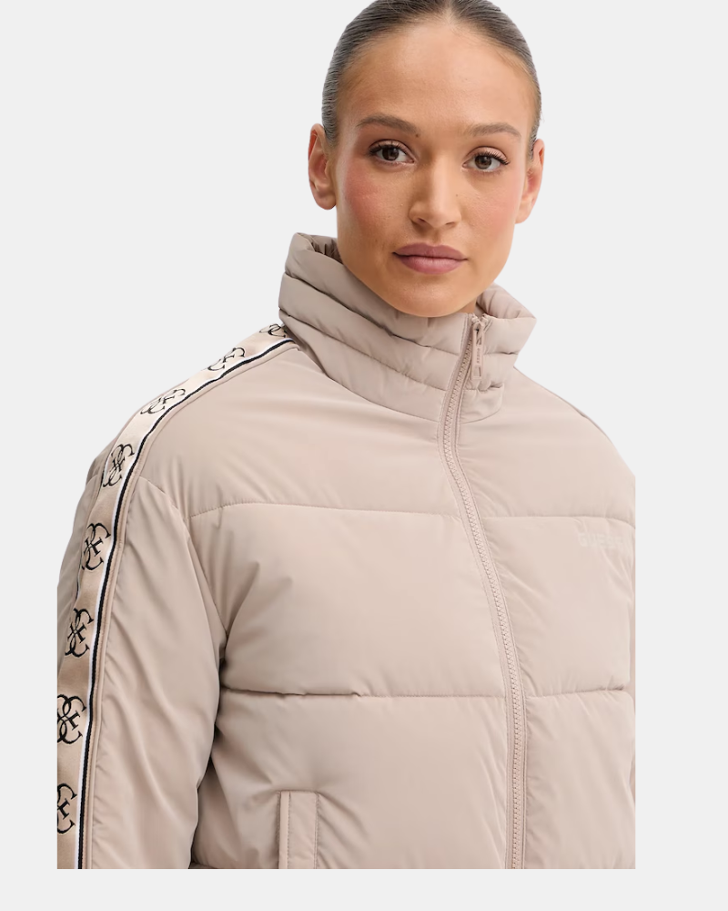 Casacos de manga comprida Mulher GUESS Taupe V5BL11 WGYC2