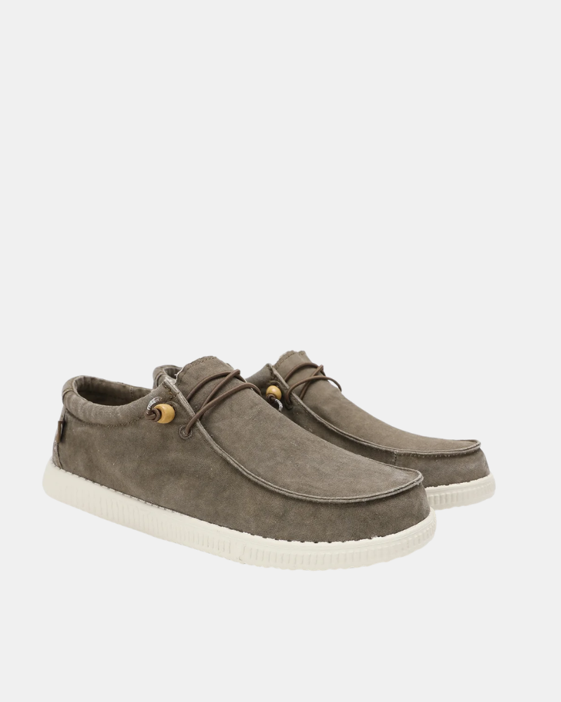 Zapatillas Hombre Walkin Pitas Taupe WP150 WALABI WASHED