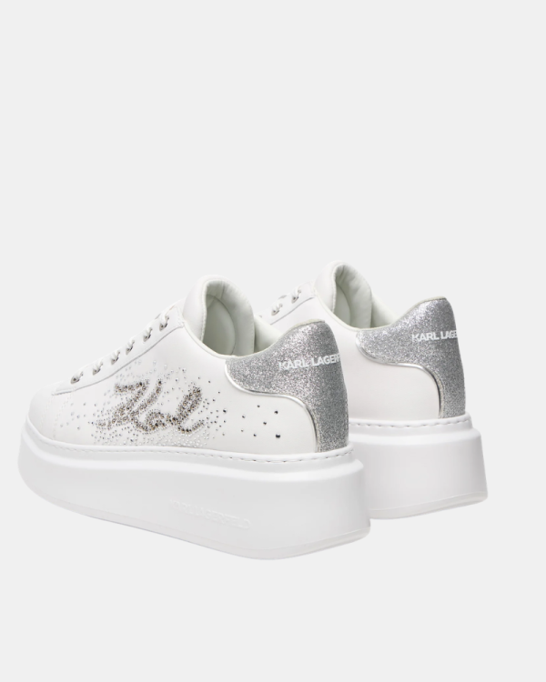 Sapatilhas Mulher Karl Lagerfeld Brancas KL63516S ANAKAPRI