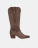 Botas Altas Cowboy Mujer XTI Taupe 146508