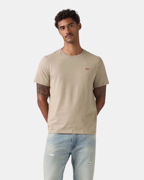 Camisetas Manga corta Hombre LEVIS Beige 56605 0301 SS ORIGINAL HM TEE