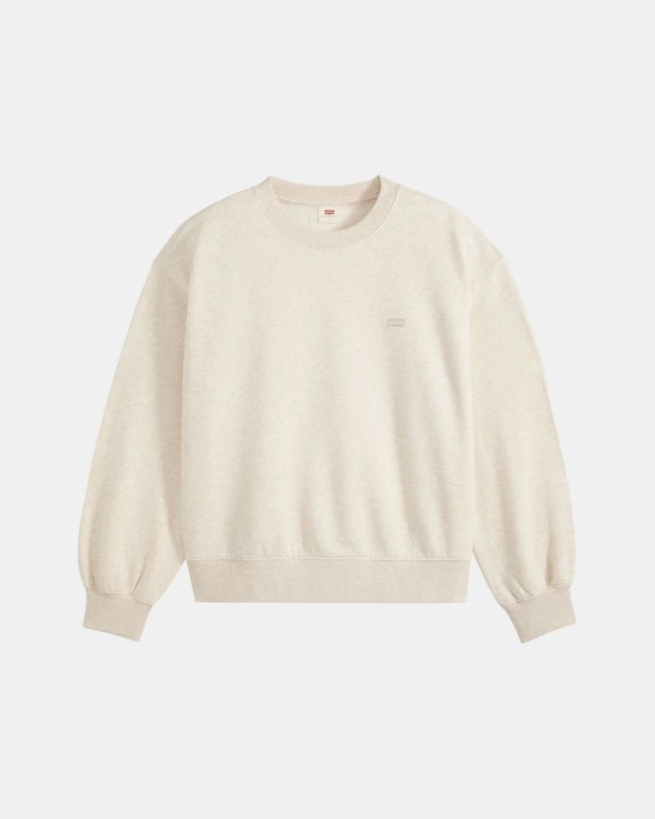 Camisola sem capuz Mulher LEVIS Bege 0082J 0016 LSE EVERYDAY