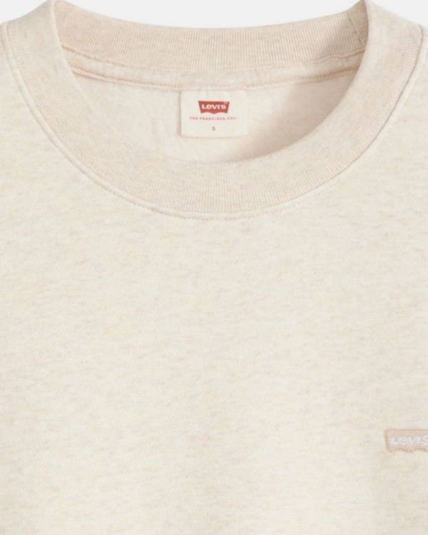 Camisola sem capuz Mulher LEVIS Bege 0082J 0016 LSE EVERYDAY