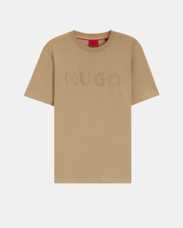 Camisetas Manga corta Hombre HUGO Beige 50564790 DULIVIO