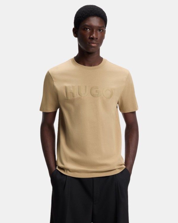 Camisetas Manga corta Hombre HUGO Beige 50564790 DULIVIO