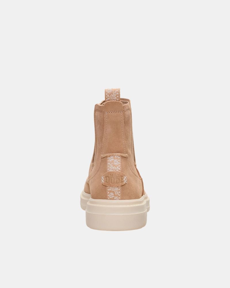 Botas Baixas Mulher HEY DUDE Taupe 45880 SIENNA CHELSEA