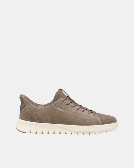 Ténis baixos para homem GEOX Taupe U65MAA 00022