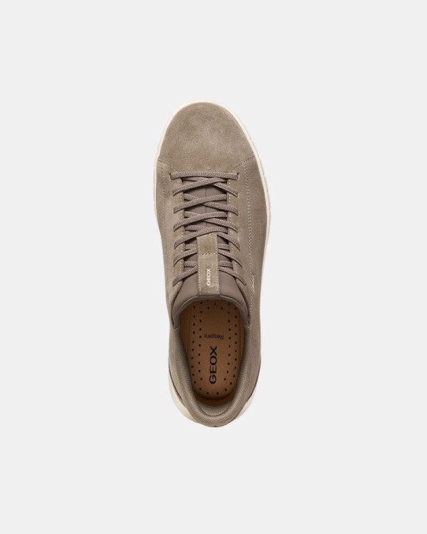 Ténis baixos para homem GEOX Taupe U65MAA 00022