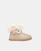 Botines De pelo Bajos Australianas Infantil Conguitos Beige OSSH 156 008