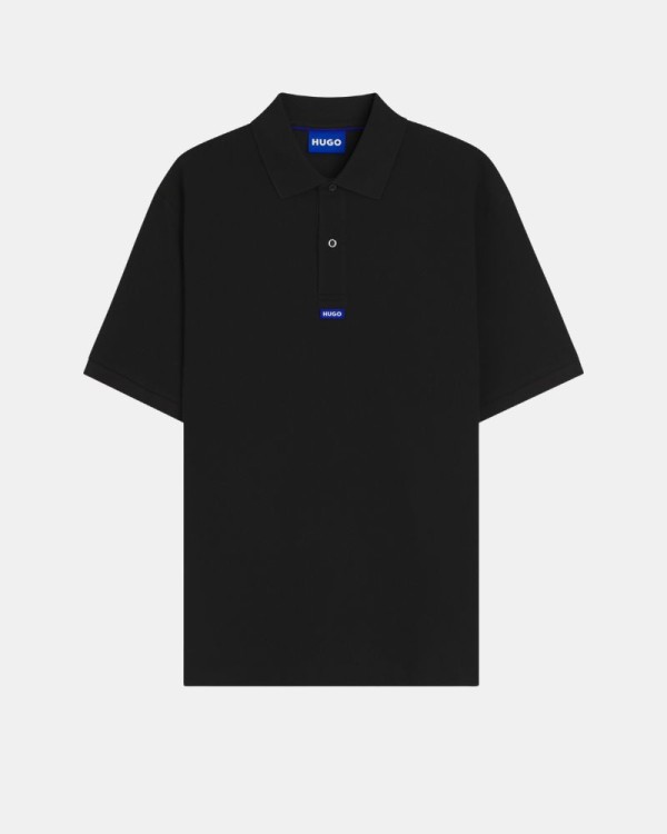 Camisetas Manga curta Polos Homem HUGO Preto 50564309 NOLITOS