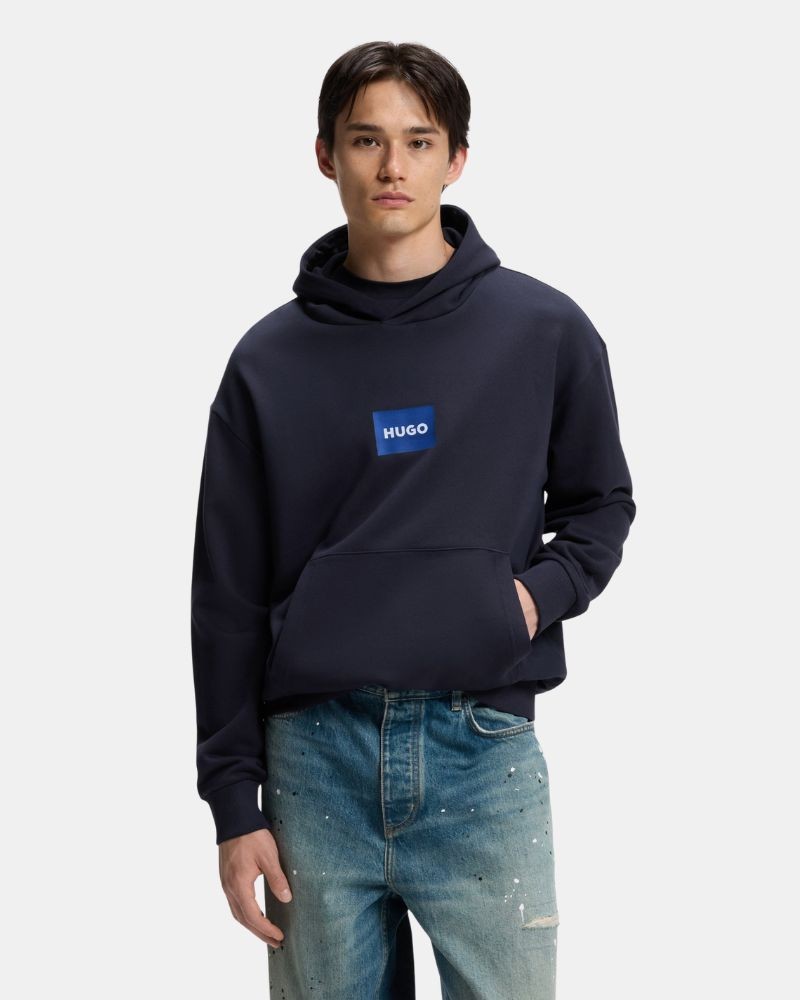Sweatshirts de manga comprida Homem HUGO Azul 50556613 NAYOHOOD