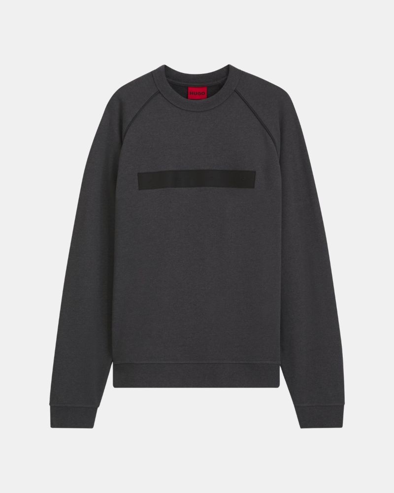 Sweatshirts sem capuz Homem HUGO Cinzento 50563104 DALIM
