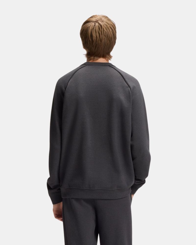 Sweatshirts sem capuz Homem HUGO Cinzento 50563104 DALIM