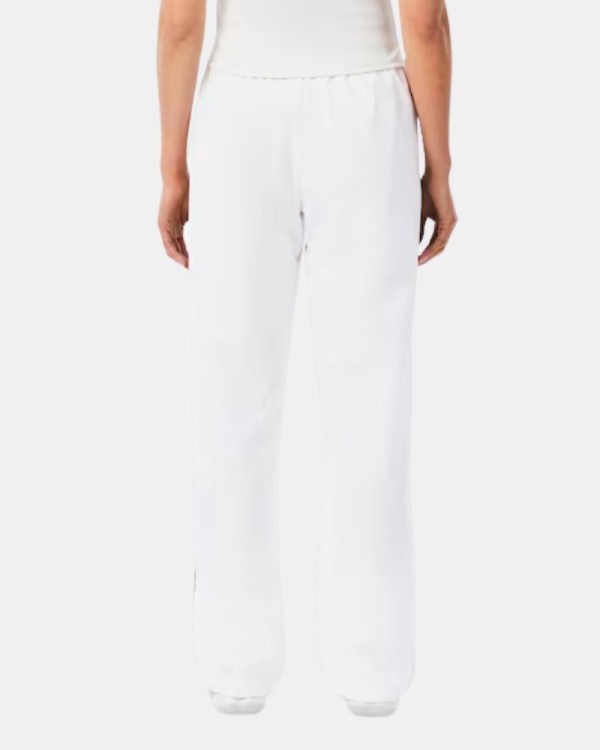 Pantalones Largos Chándal Mujer LACOSTE Blanco XF6619