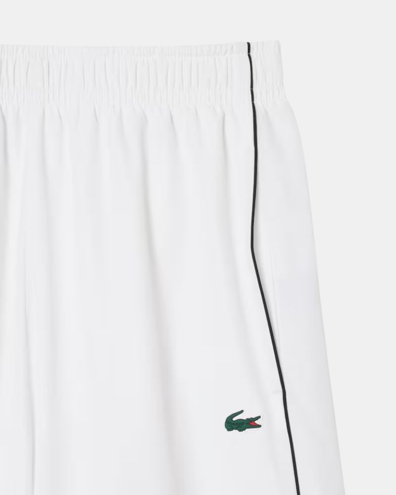 Pantalones Largos Chándal Mujer LACOSTE Blanco XF6619