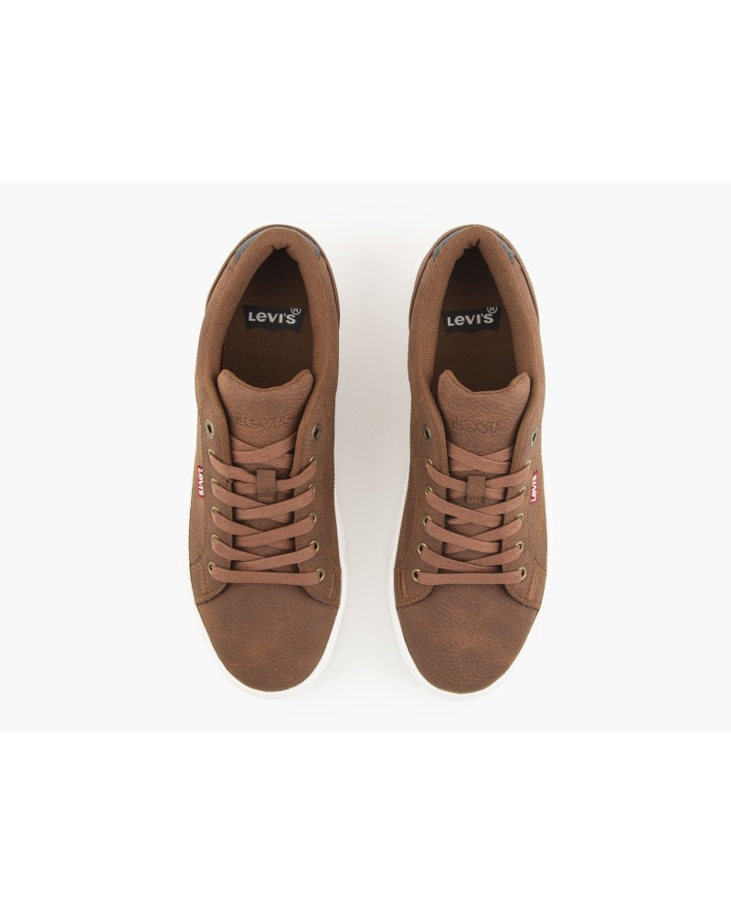 LEVIS 232805 EU 794 COURTRIGHT  Sapatilhas Baixas Homem Castanho