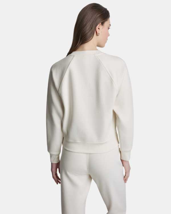 Sudaderas Manga larga Mujer DKNY Beige DP6T1755