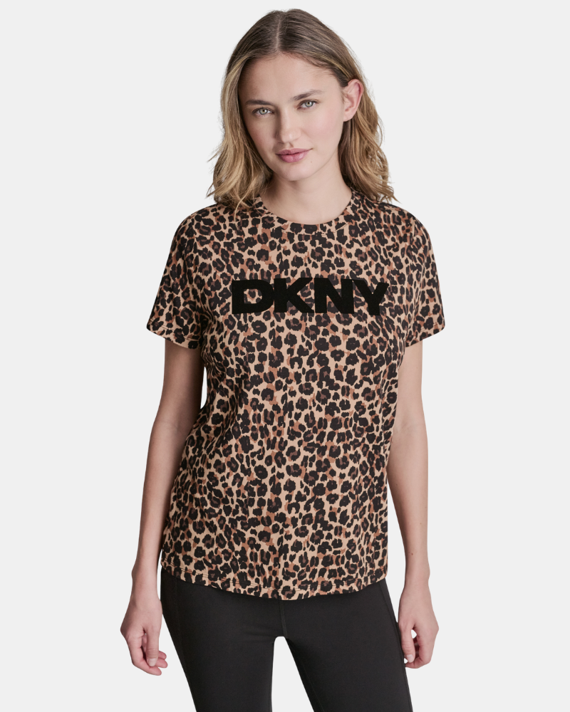 Camisetas Manga corta Mujer DKNY Animal Print DP6T1756