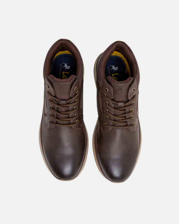 Botines Altos Hombre LOIS Marrón 64550