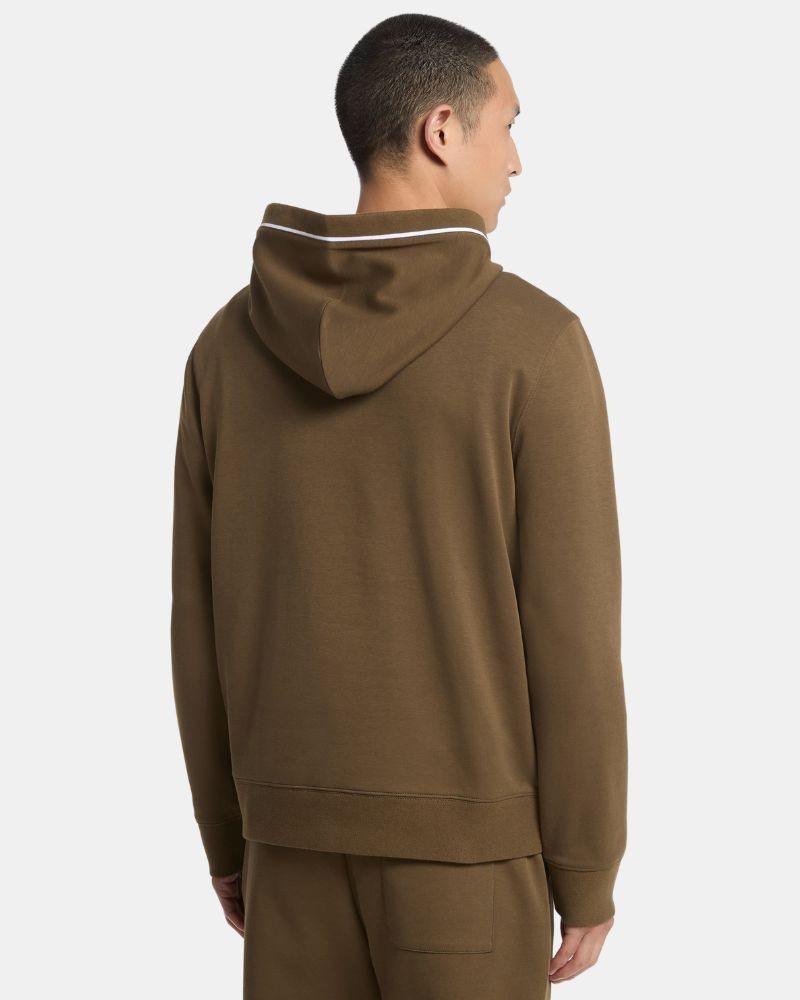 Hoodie para homem MICHAEL KORS castanho CS652G25MF em canalé