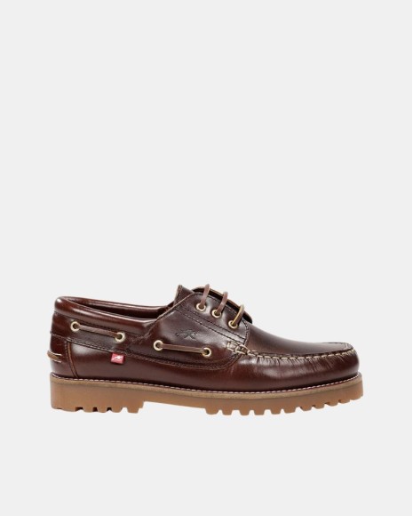 Sapatos Mocassins Homem FLUCHOS Castanho F0054